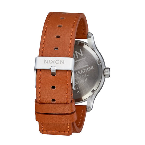 Nixon Patrol Leather Navy / Saddle - Streetart.fr